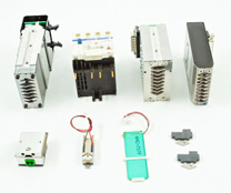 Needle selection units (actuators) including electro parts